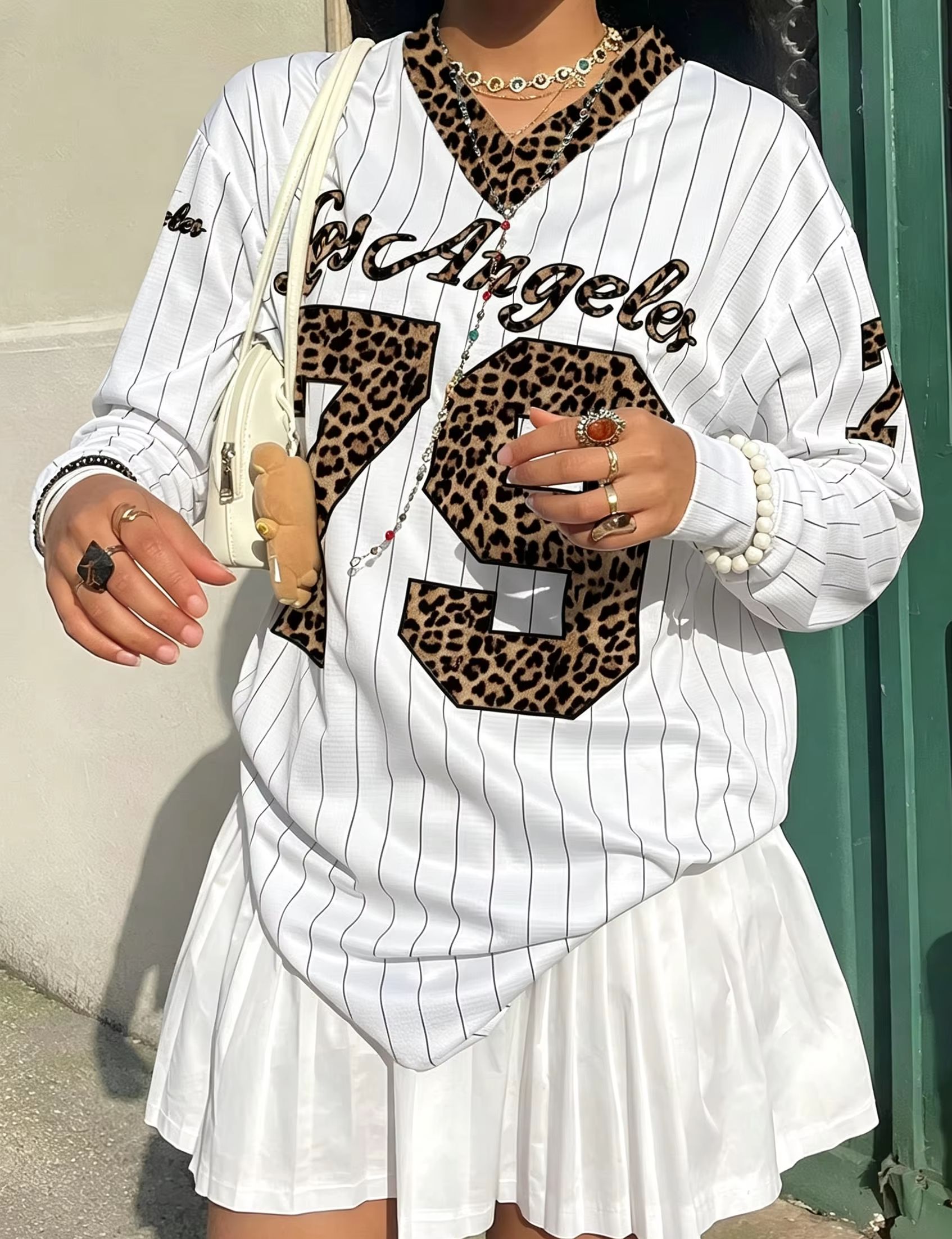 Street Fashion Trends - ホットセール ロサンゼルス No.79 フットボールジャージ アメリカンスタイル ストリートジャージ
