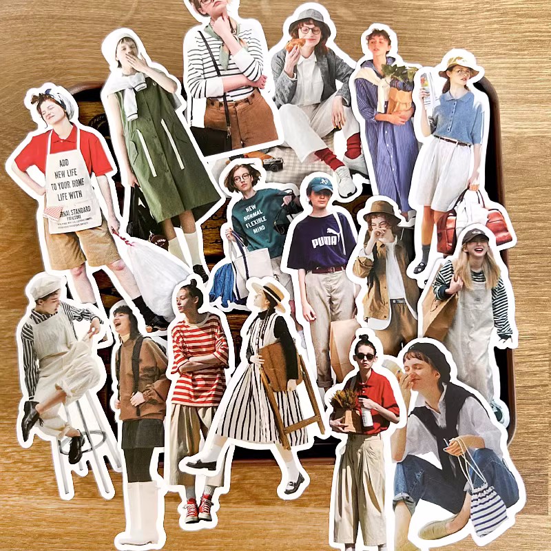 26 個のかわいいファッションストリート撮影女性雑誌ステッカ - Street Fashion Magazines のレビューと価格