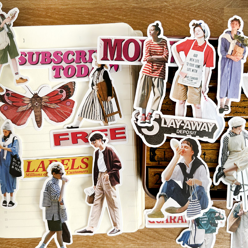 26 個のかわいいファッションストリート撮影女性雑誌ステッカ - Street Fashion Magazines のレビューと価格