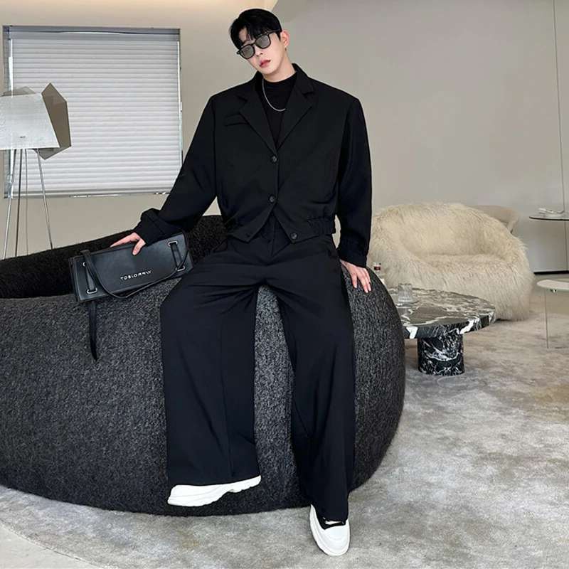 LUZHEN 春のブレザーネックカジュアルジャケット メンズ - Street Fashion Jacket のレビューと価格