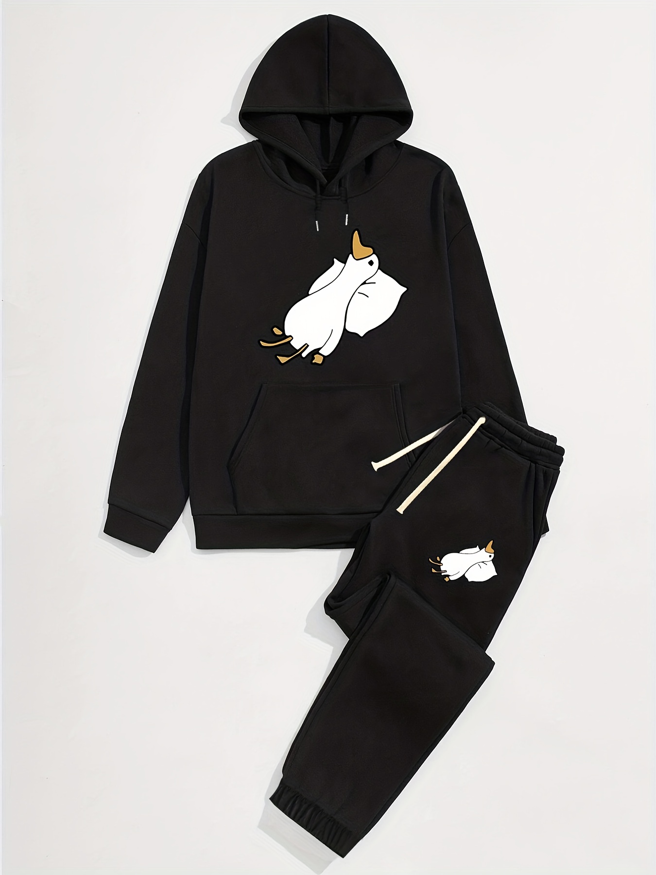 メンズファッションプリント長袖パーカー＆カジュアルスウェット - Street Fashion Style のレビューと価格