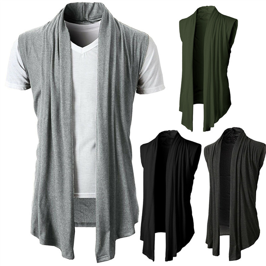新しい 2026 春夏メンズノースリーブジャケットストリート - Street Fashion Jacket Men のレビューと価格