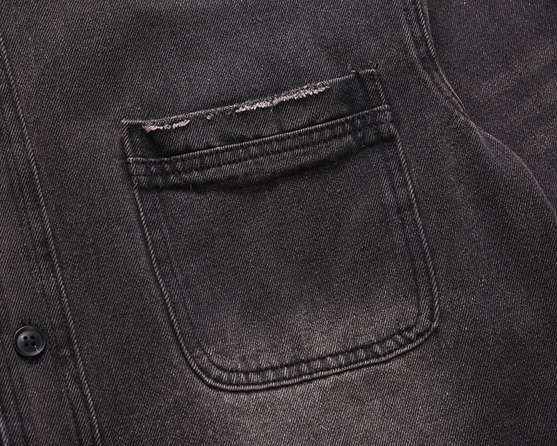 メンズハイストリートリップドジーンズジャケットファッションス - Street Fashion Jacket のレビューと価格