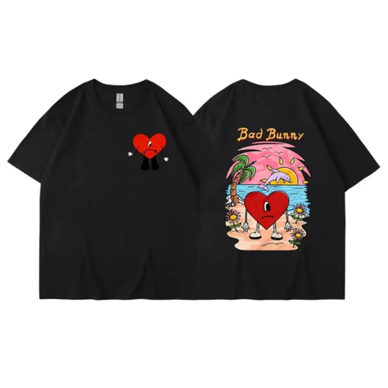 アジアンサイズ バッドバニー Tシャツ レディース カジュア - Street Fashion Asian Men のレビューと価格