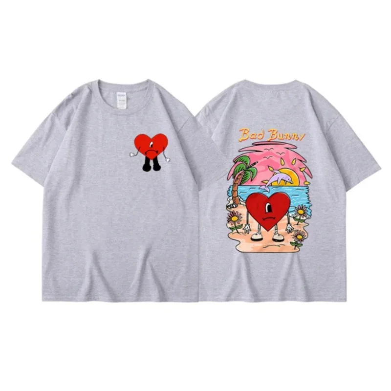 アジアンサイズ バッドバニー Tシャツ レディース カジュア - Street Fashion Asian Men のレビューと価格
