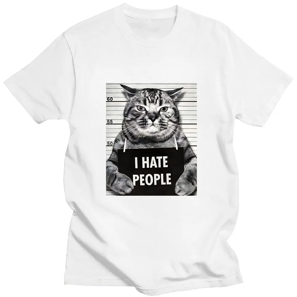アジアサイズI ニャープリント Tシャツ 楽しい猫プリント  - Street Fashion Asian Men のレビューと価格