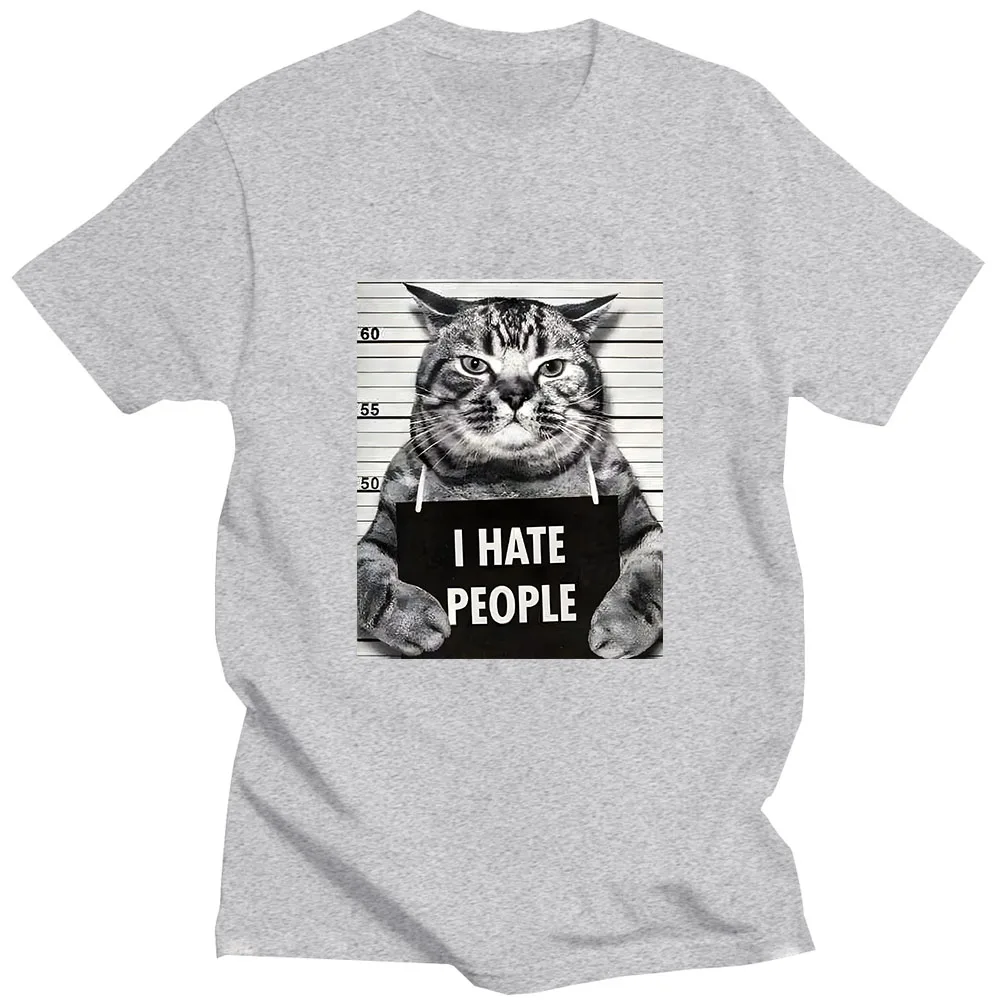 アジアサイズI ニャープリント Tシャツ 楽しい猫プリント  - Street Fashion Asian Men のレビューと価格