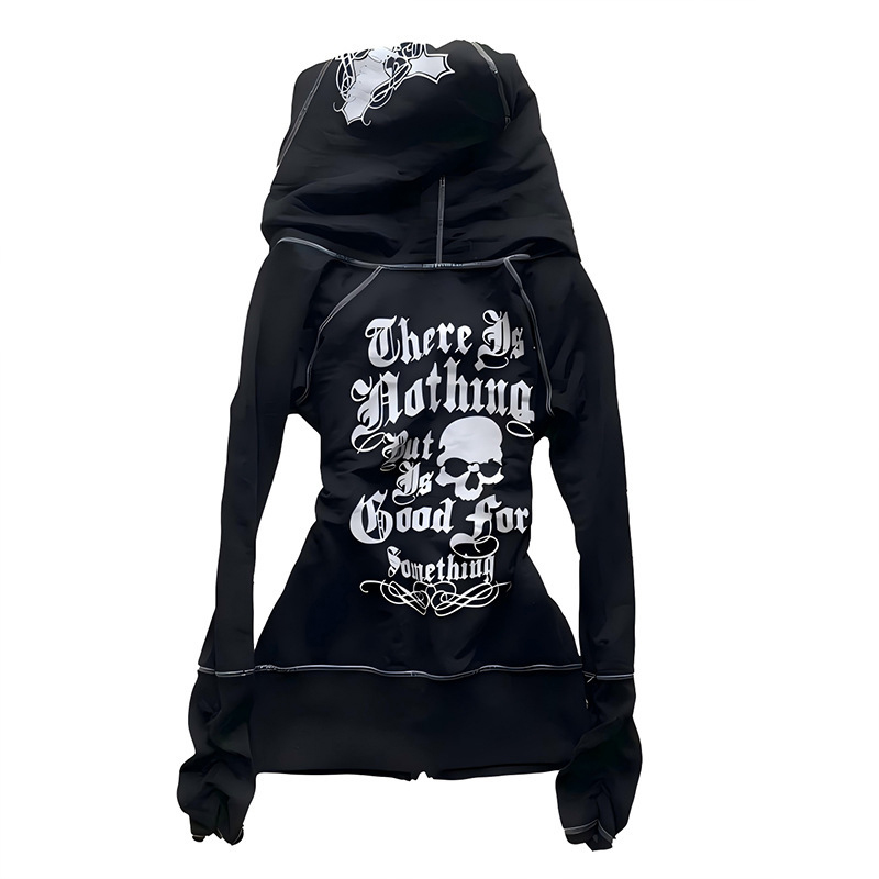 ゴシック原宿スポーツフーデッドコート 美しい原宿スパイスガー - Street Fashion China Beautiful Girls のレビューと価格