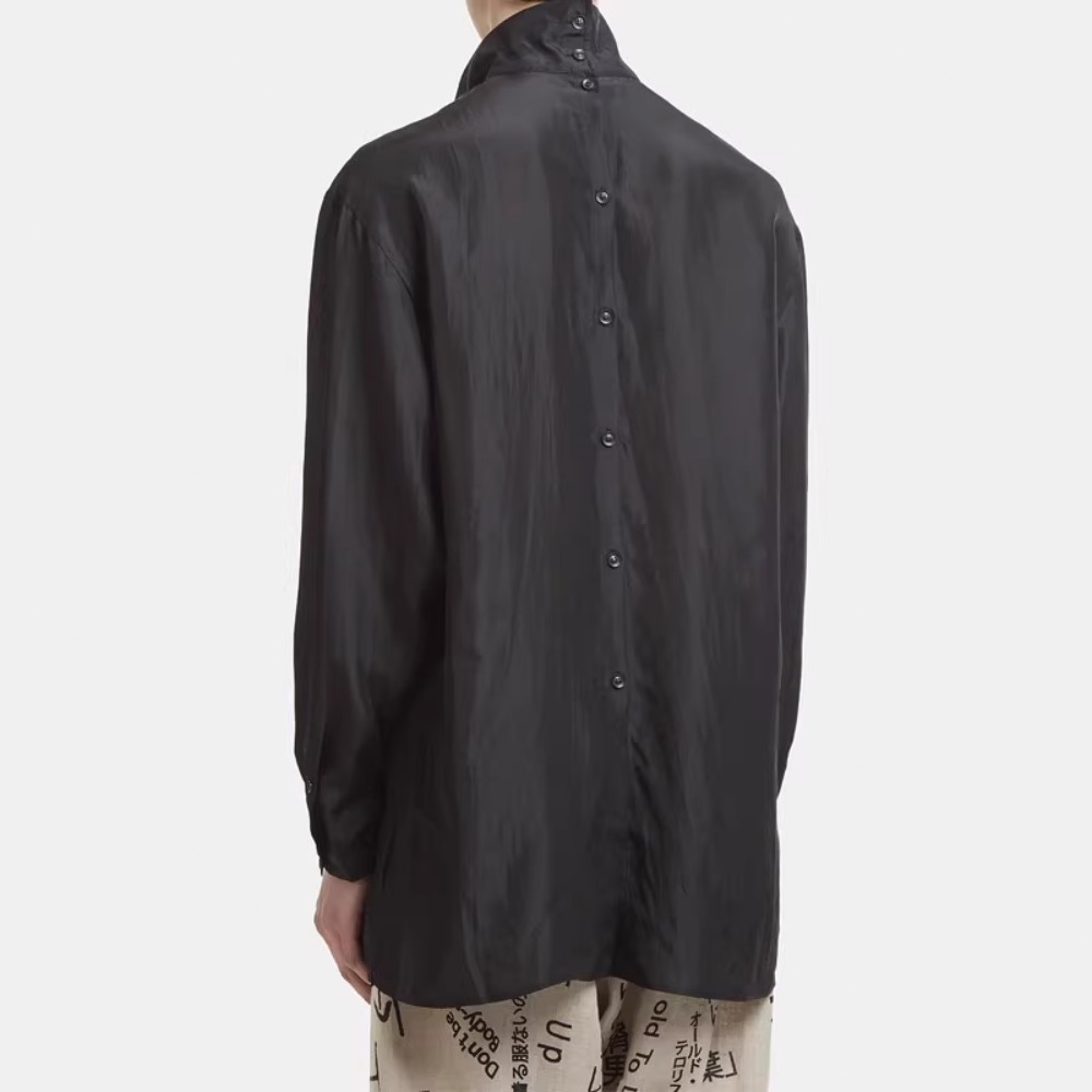 ハイストリートダークブラックスタイルファッションシャツメンズ - Street Fashion High End のレビューと価格
