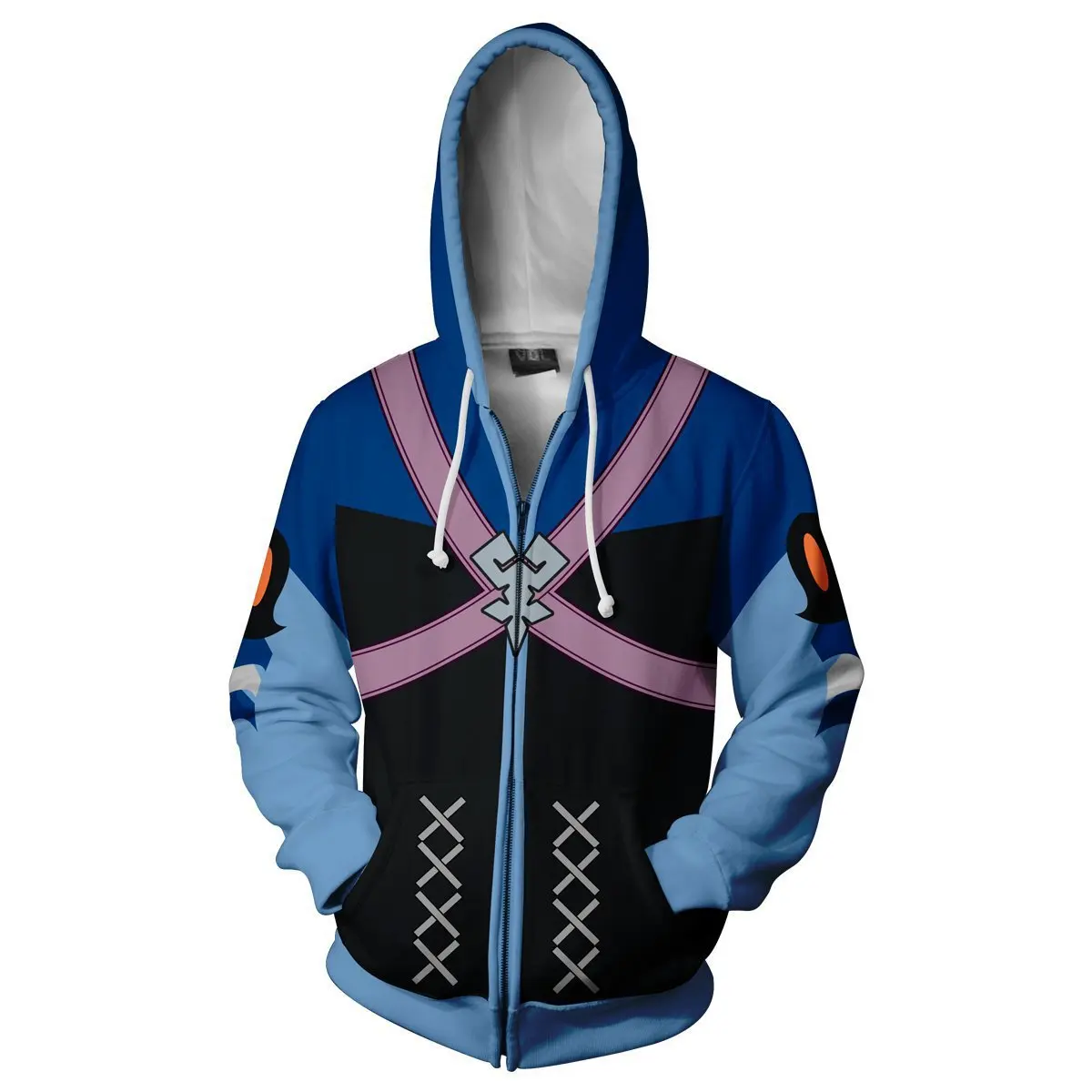 男性と女性のためのフード付きスウェットシャツ,3Dプリントの - Street Fashion Jacket Men のレビューと価格