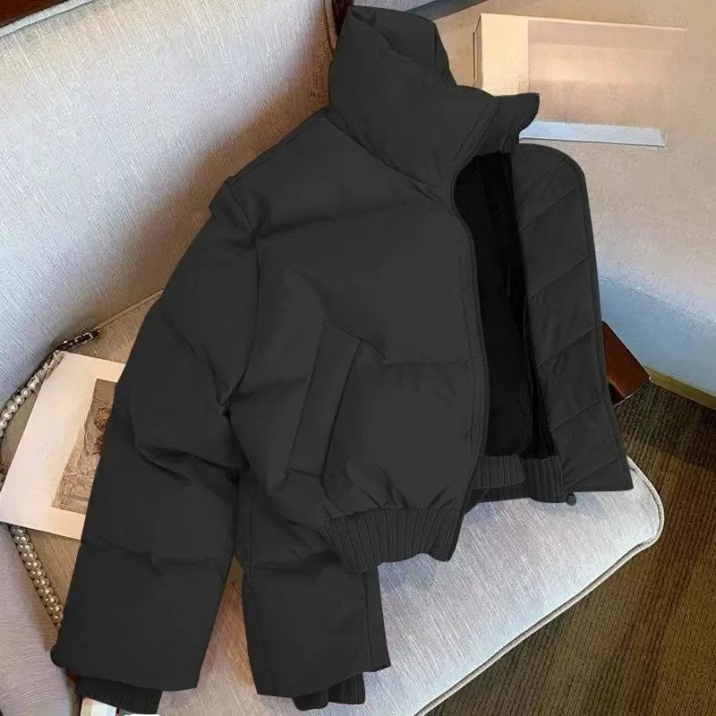 メンズジャケット冬クラシックルーズ厚い綿パッド入りコート暖か - Street Fashion Jacket Men のレビューと価格