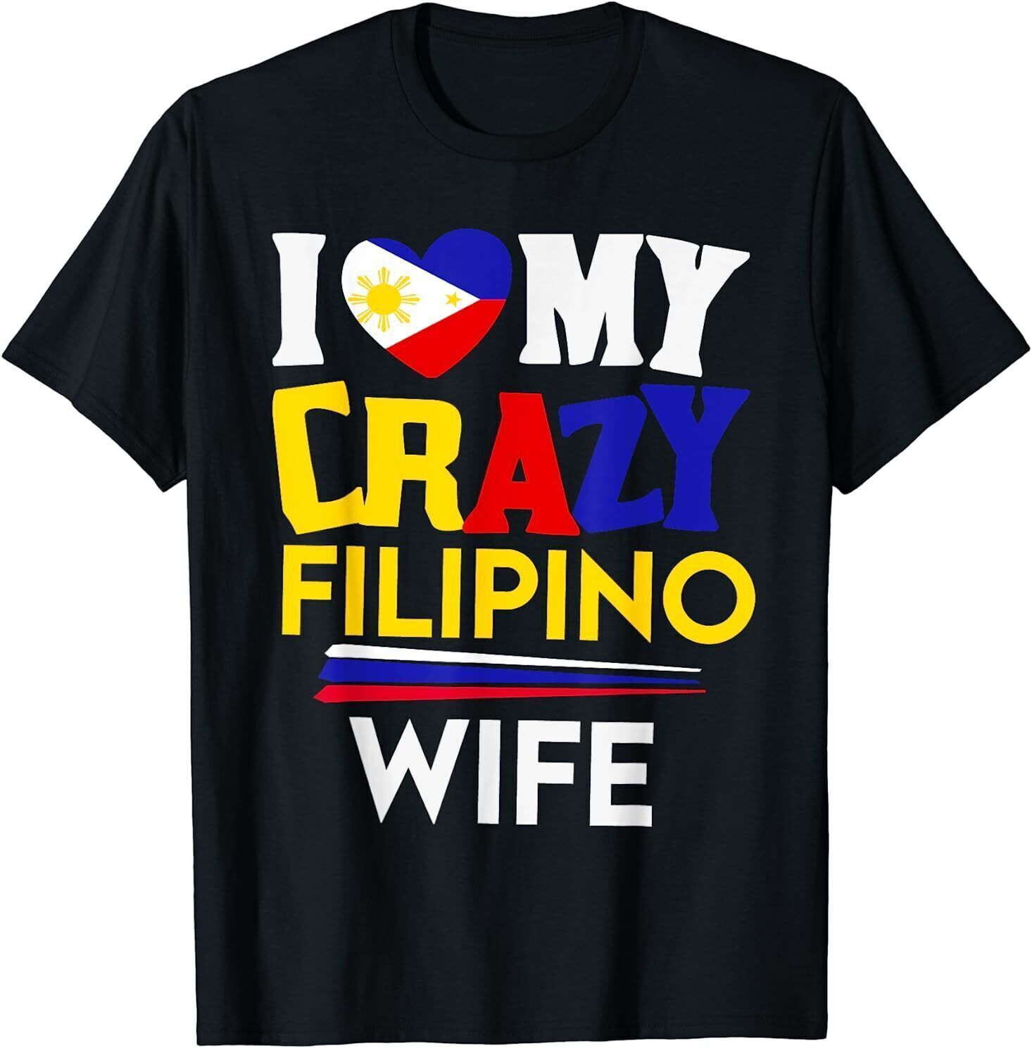 男性と女性のためのグラフィックTシャツ、私はクレイジー、スペ - Street Fashion Philippines のレビューと価格