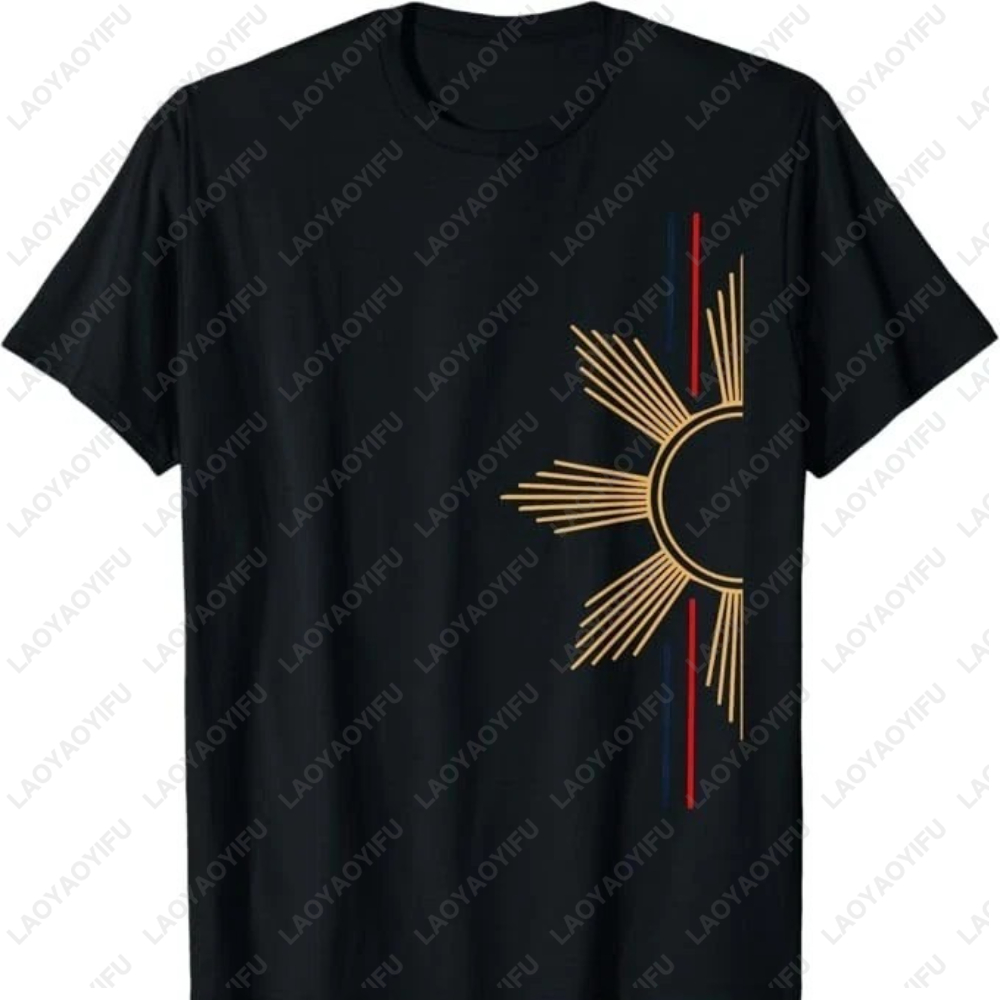 ミニマリストフィリピン太陽 Tシャツフィリピングラフィックシ - Street Fashion Philippines のレビューと価格
