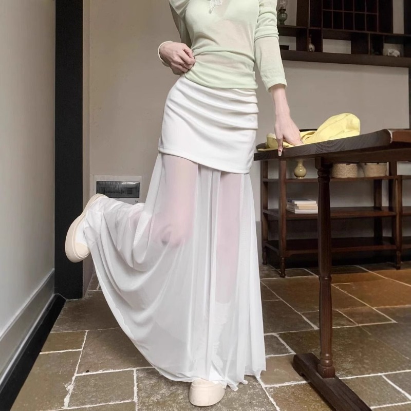 美しいエレガントなフレンチスタイルの女性用ホワイトカジュアル - Street Fashion China Beautiful Girls のレビューと価格