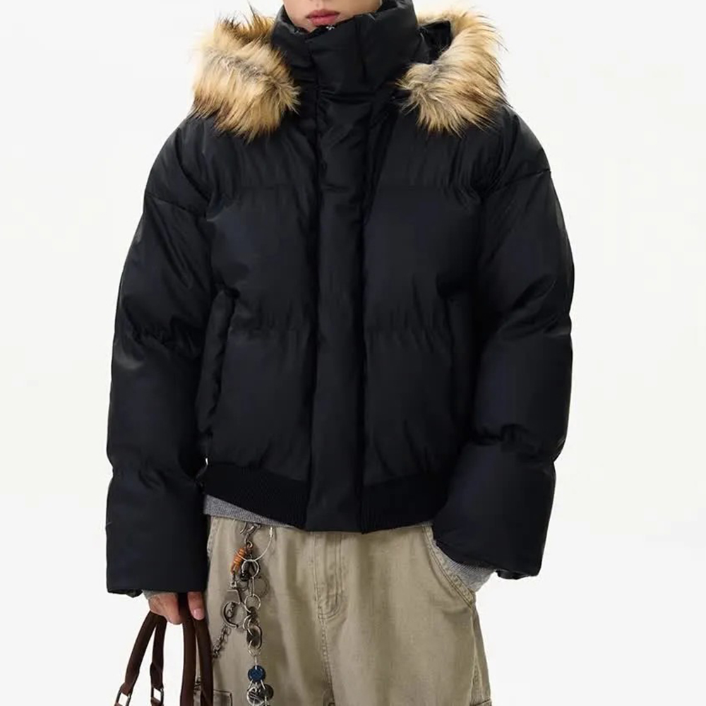 メンズフード付きPUレザージャケット,取り外し可能なファーカ - Street Fashion High End のレビューと価格