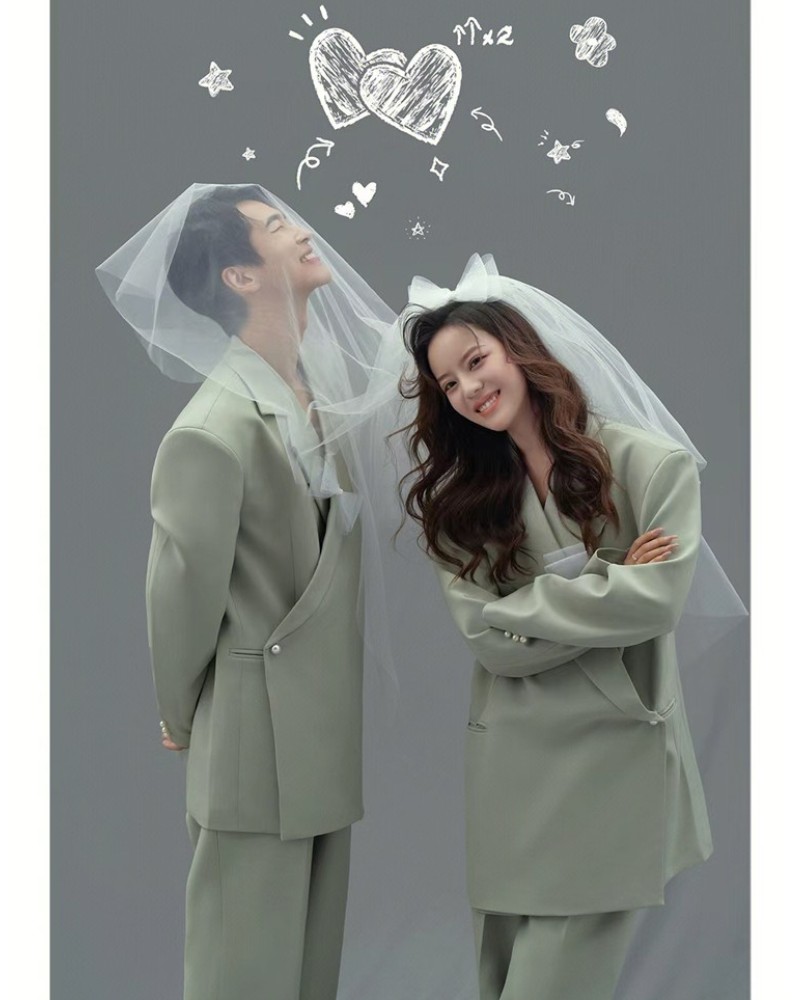 2023 新ファッションカップル写真撮影スーツ結婚式ショース - Street Fashion Magazines のレビューと価格