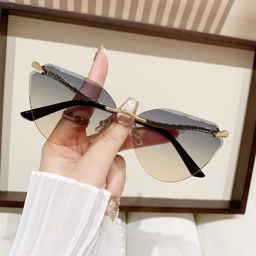 1Pc レディースファッションメガネ新しいスタイルのハイエン - Street Fashion High End のレビューと価格