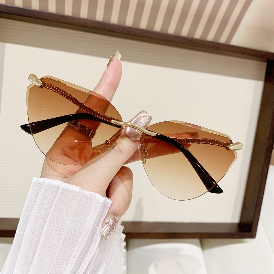 1Pc レディースファッションメガネ新しいスタイルのハイエン - Street Fashion High End のレビューと価格