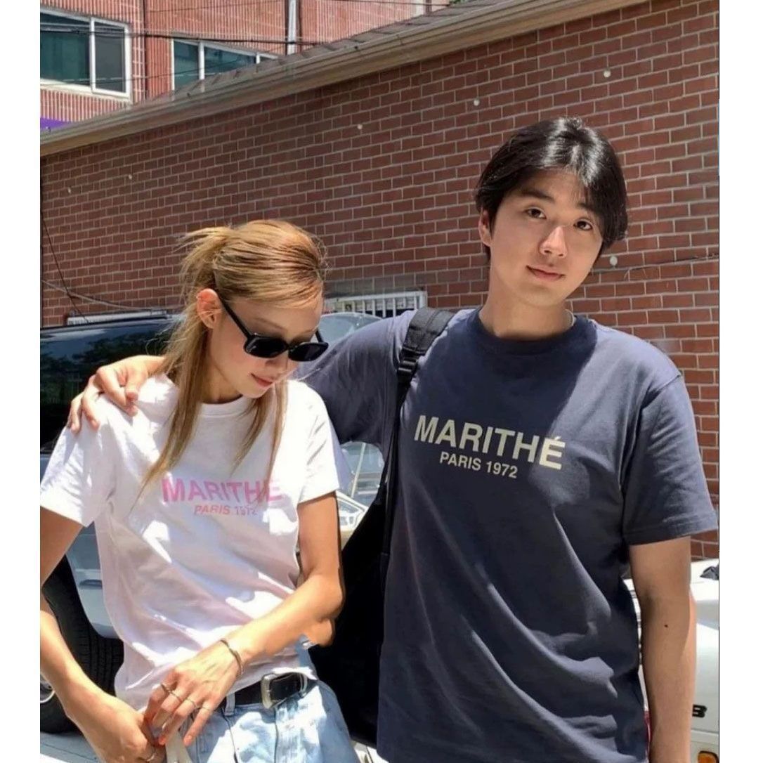 マリテパリ 1972 2026 夏カップルコットン Tシャツ - Street Fashion Paris のレビューと価格